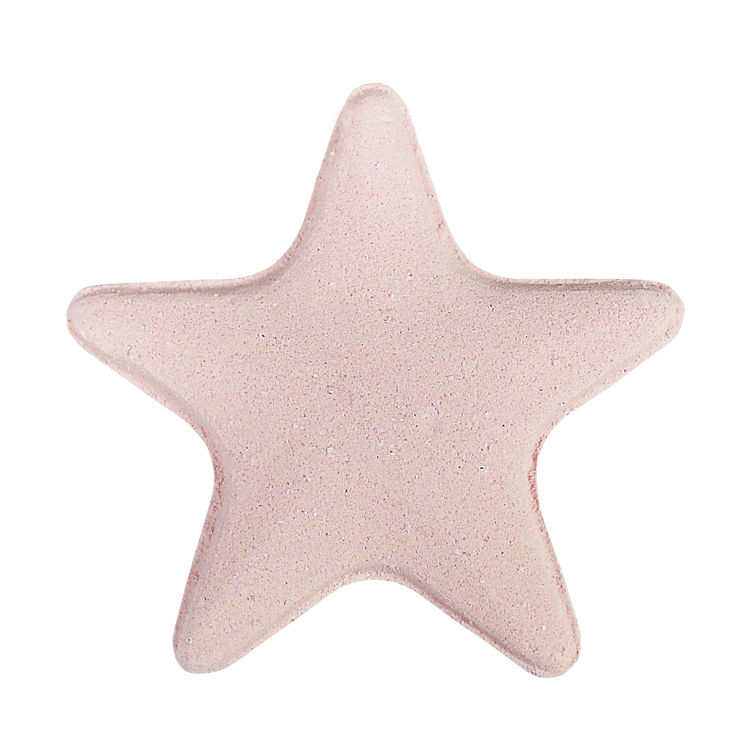 Bombe da bagno Pink Star all'ingrosso |  Produttore di etichette private scintillanti
