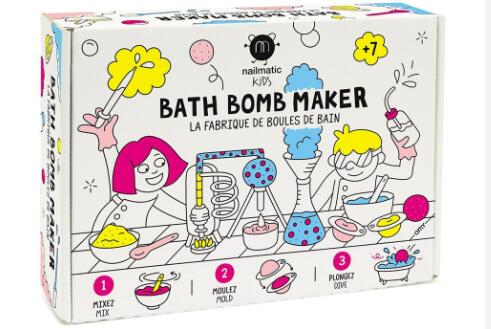 Ordine cliente nel Regno Unito: kit semplificante per bombe da bagno fai-da-te per bambini