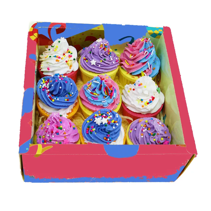 Bombe da bagno cupcake all'ingrosso: coccola i tuoi sensi con i profumi e i colori dei cupcake